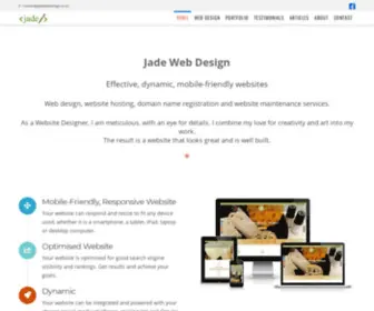 Jadewebdesign.co.nz(Web Design Christchurch) Screenshot