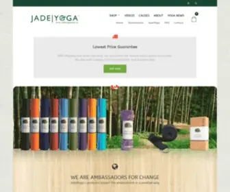 Jadeyogamats.ca(The Best Eco) Screenshot