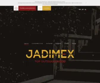 Jadimex.be(Jadimex, groothandel in hout) Screenshot