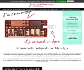 Jadisetgourmande.fr(Boutique de chocolat en ligne) Screenshot