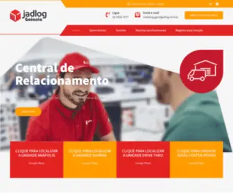 Jadloggoiania.com(Transportadora Jadlog) Screenshot