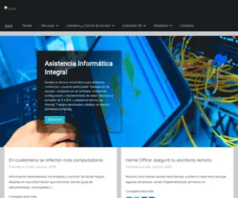 Jadm.com.ar(Asistencia Informática Integral) Screenshot