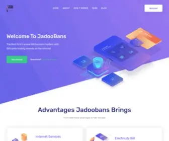 Jadoobans.com(Home) Screenshot