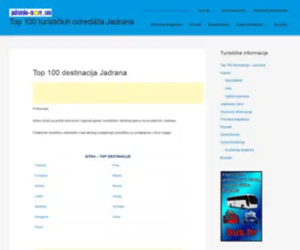 Jadransko-More.com(Top 100 destinacija Jadrana) Screenshot