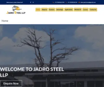 Jadrosteel.com(JADRO STEEL LLP) Screenshot