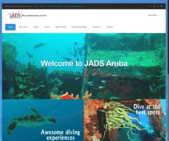Jadsaruba.com(JADS Dive Center Aruba) Screenshot