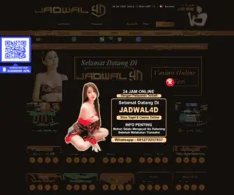 Jadwal4D.asia Screenshot
