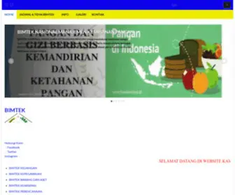 Jadwalbimteklppakpd.co.id(Bimtek Nasional) Screenshot
