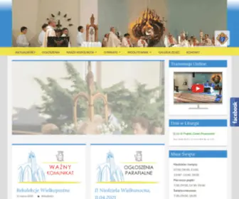 Jadwiga-Kielce.pl(Rzymskokatolicka Parafia pw. Świętej Jadwigi Królowej w Kielcach) Screenshot