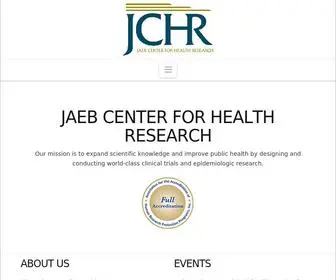 Jaeb.org(Jaeb Center for Health Research) Screenshot