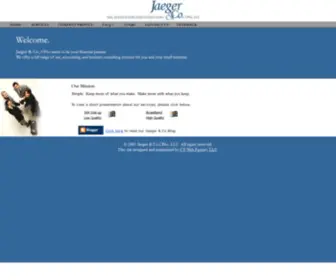 Jaegerco.biz(CPAs, LLC) Screenshot