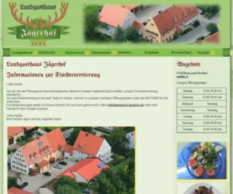 Jaegerhof-Absberg.de(Landgasthaus Jägerhof Absberg) Screenshot