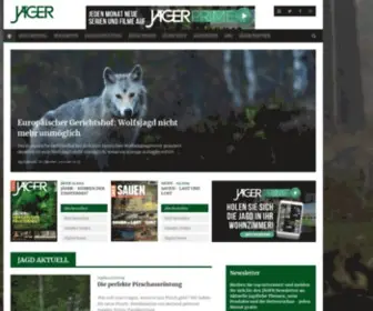 Jaegermagazin.de(Deutsche Jäger) Screenshot