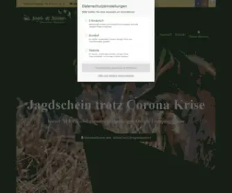 Jaegerschule.com(Jagdschule Wiesensteig) Screenshot