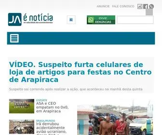 Jaenoticia.com.br(Notícias Arapiraca) Screenshot
