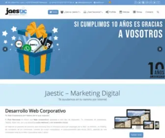 Jaestic.com(Diseño web) Screenshot