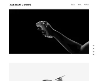 Jaewanjeong.com(Industrial Designer) Screenshot