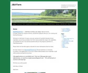 Jafarm.org(J&A Farm) Screenshot