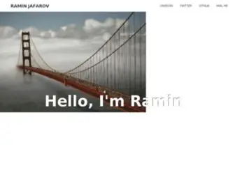 Jafaroff.com(Jafarov's Blog) Screenshot