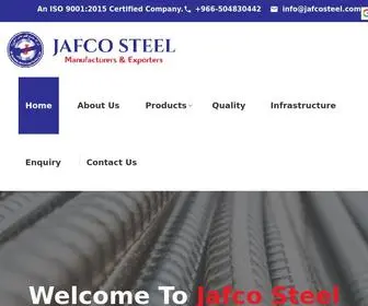 Jafcosteel.com(Jafco Steel) Screenshot