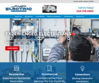 Jaffeelectric.com(Residential & Commercial Electrician Serving Bethesda) Screenshot