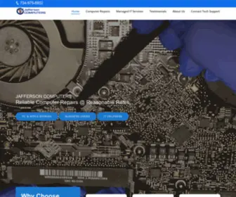 Jafferson.com(PC, Laptop & Mac Repair Service) Screenshot