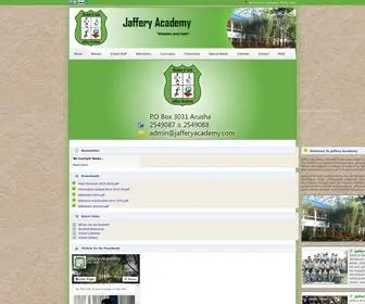 Jafferyacademy.com(Jaffery Academy) Screenshot