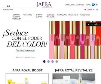 Jafra.com.mx(Encuentra una Consultora de Belleza Independiente JAFRA u obtener productos de JAFRA) Screenshot