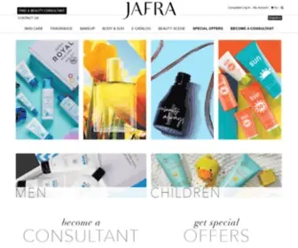 Jafra.com(JAFRA B2C) Screenshot