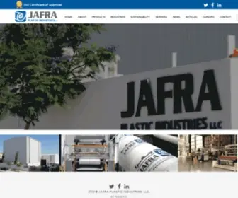 Jafraplastic.com(Jafra Plastic Industries Co) Screenshot