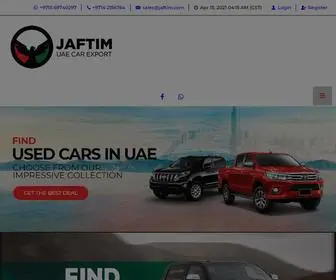 Jaftim.com(Used cars for sale UAE) Screenshot