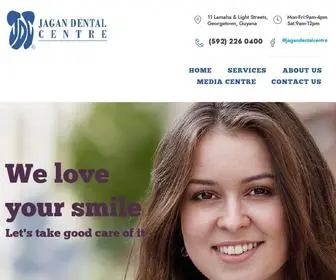 Jagandentalcentre.com(Jagan Dental Centre) Screenshot