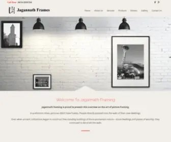 Jagannathframes.com(Jagannath Frames) Screenshot