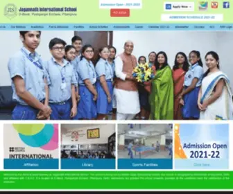 Jagannathinternationalschool.com(Jagannath International School) Screenshot