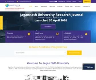 Jagannathuniversity.org(Jagannath University) Screenshot