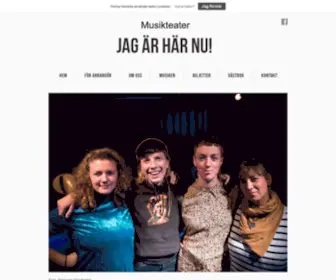 Jagarharnu.se(Jag är här nu) Screenshot