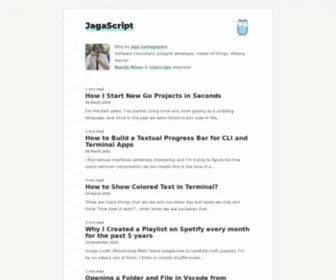 Jagascript.com(All posts) Screenshot