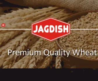 Jagdishricemill.com(Jagdish Rice Mill) Screenshot