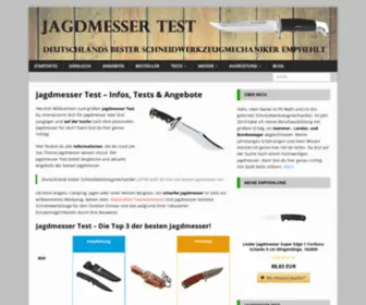 Jagdmesser-Tests.de(Jagdmesser TestInfos) Screenshot