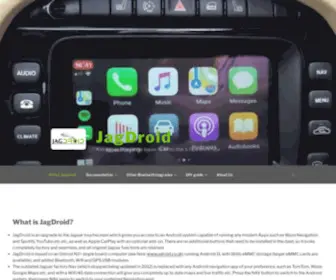 Jagdroid.org(Android upgrade for the Jaguar XJ X350/358) Screenshot