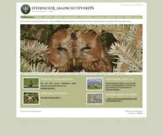 Jagdschutzverein.at(Jagdschutzverein Steiermark) Screenshot