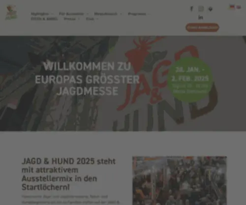 Jagdundhund.de(JAGD & HUND) Screenshot