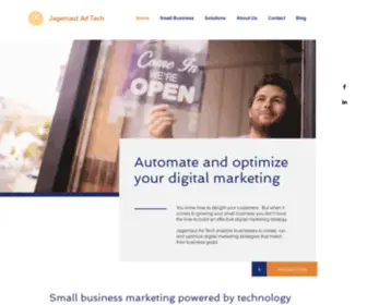 Jagernautadt.com(Digital Marketing for Small Business) Screenshot