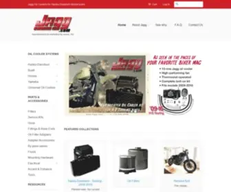 Jagg.com(Jagg Oil Coolers for motorcycles) Screenshot