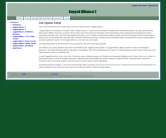 Jagged-Alliance2.de(Jagged Alliance Center) Screenshot