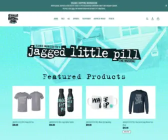 Jaggedlittlepillshop.com(Creative Goods Merchandise) Screenshot