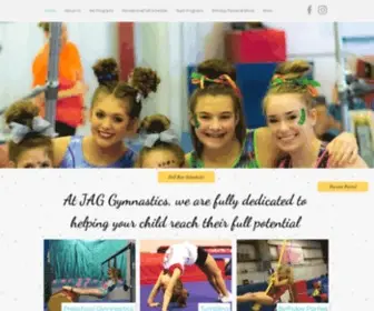 Jaggymnastics.com(Competitive Gymnastics) Screenshot