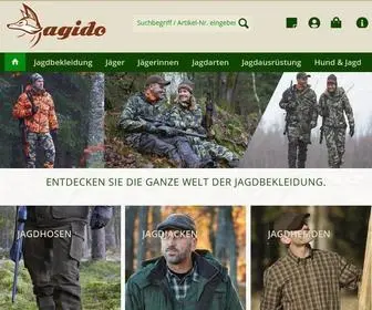 Jagido.de(Jagdbekleidung online bestellen) Screenshot