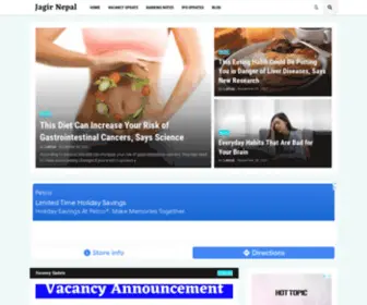 Jagirnepal.com.np(Jagir Nepal) Screenshot