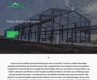 Jagmetalsllc.com(JAG Metals LLC) Screenshot